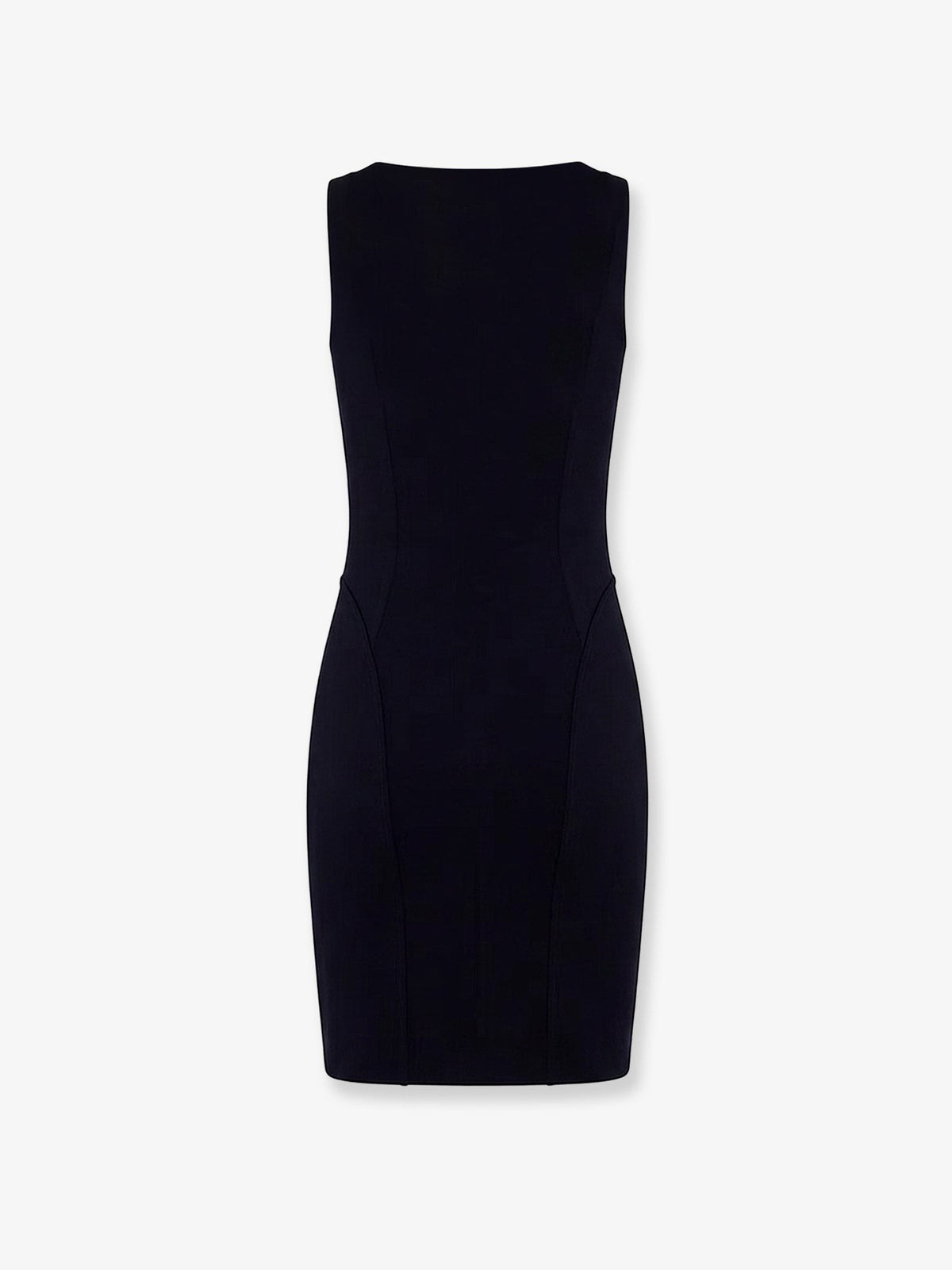 ALAÏA Women's Silk and Viscose Blend Dress Black, view 2