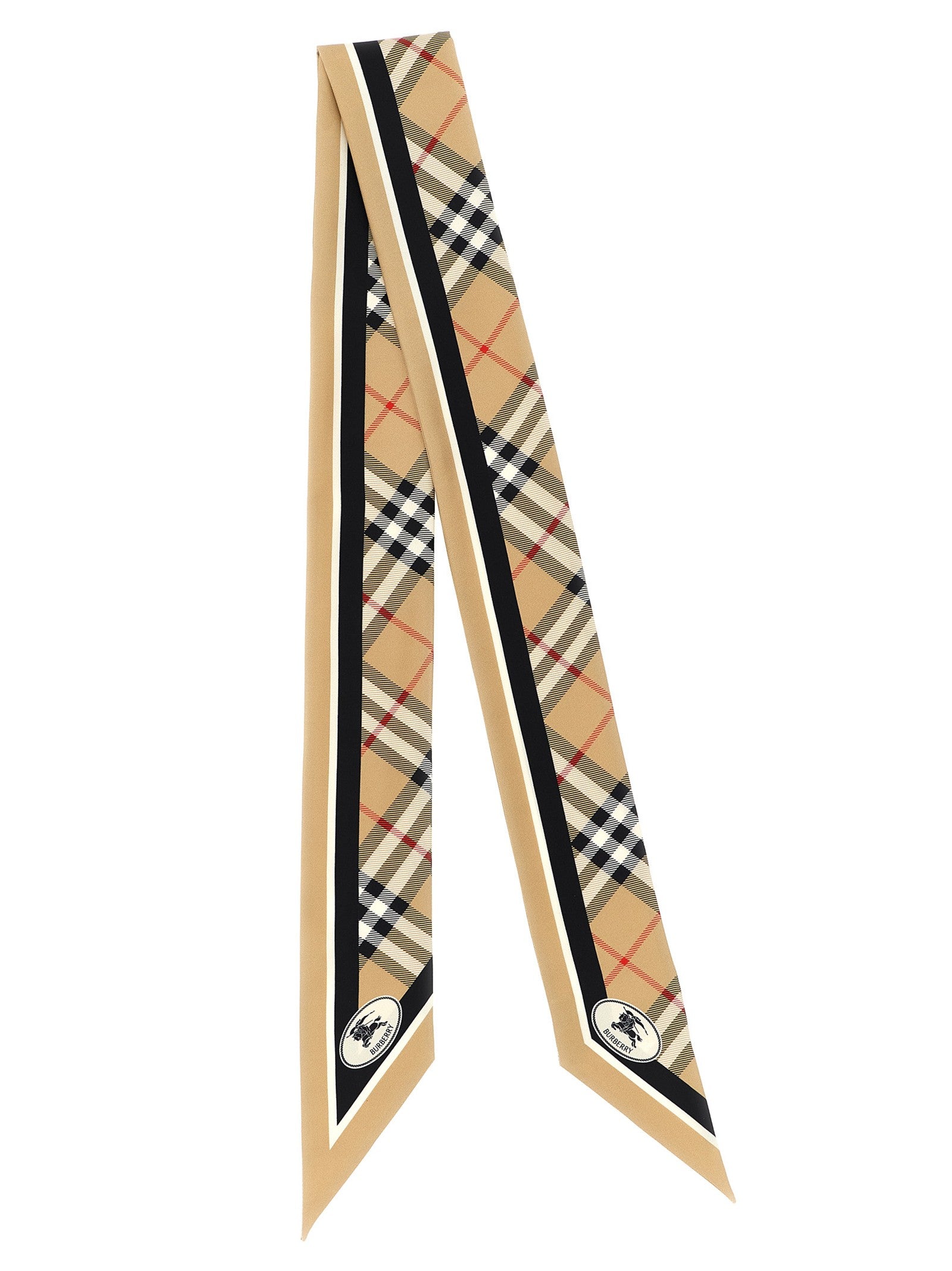 Burberry Silk Bandeau Beige