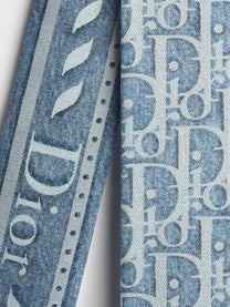 Dior Women's Silk Bandeau Blue