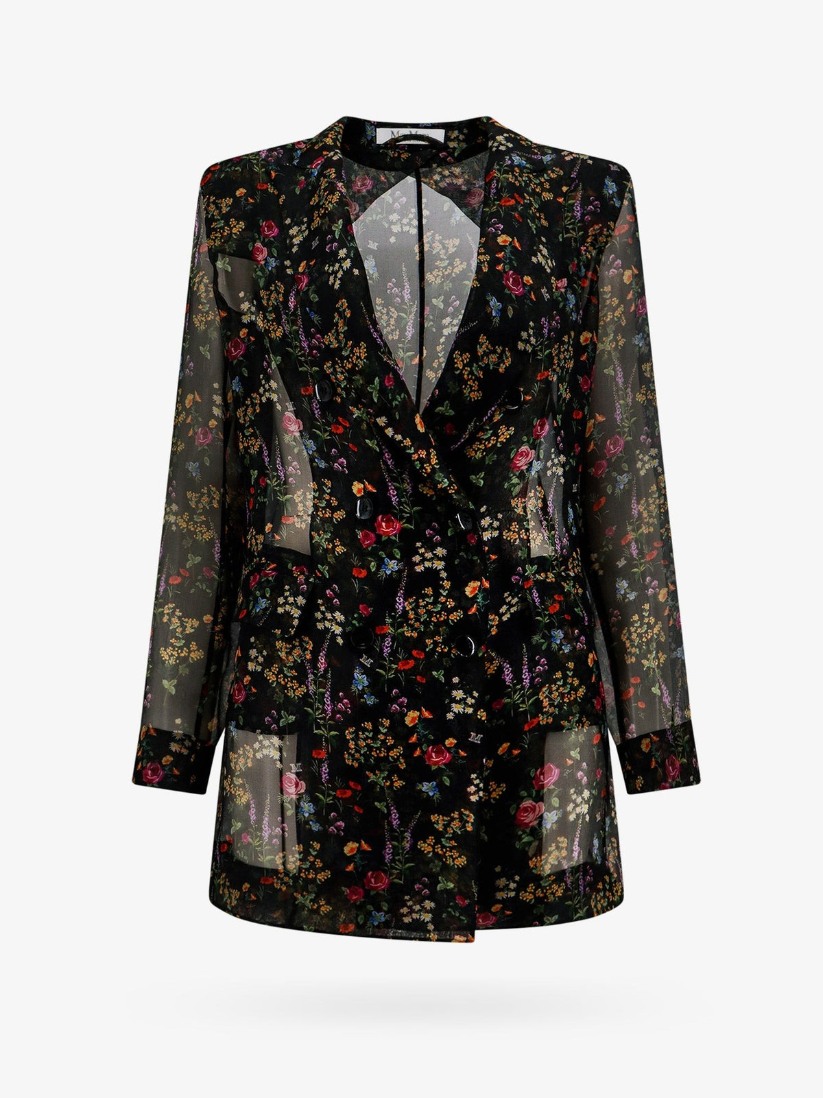 Max Mara Women's Silk Blazer Black