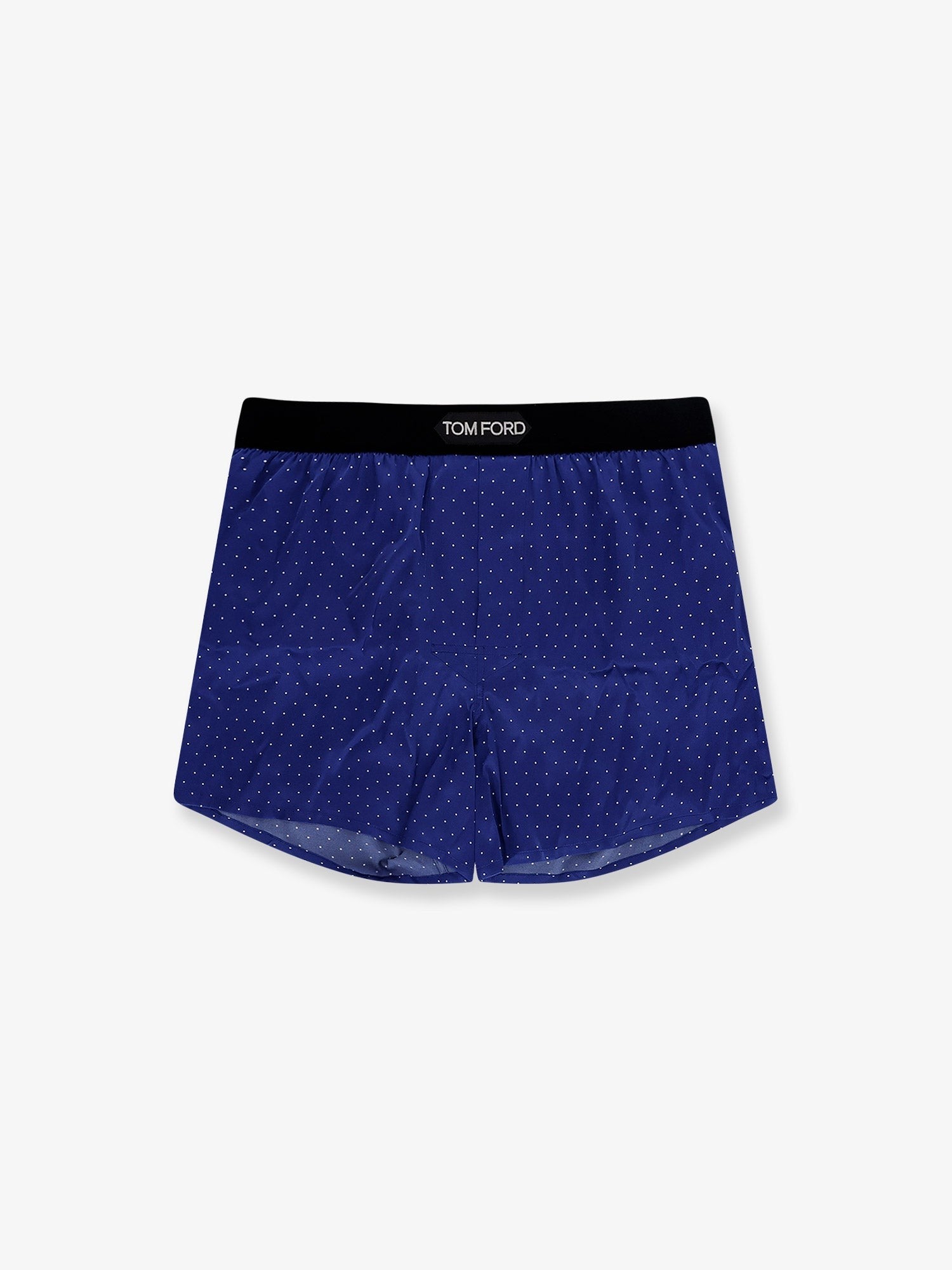 Tom Ford Men's Silk Blend Boxer Blue