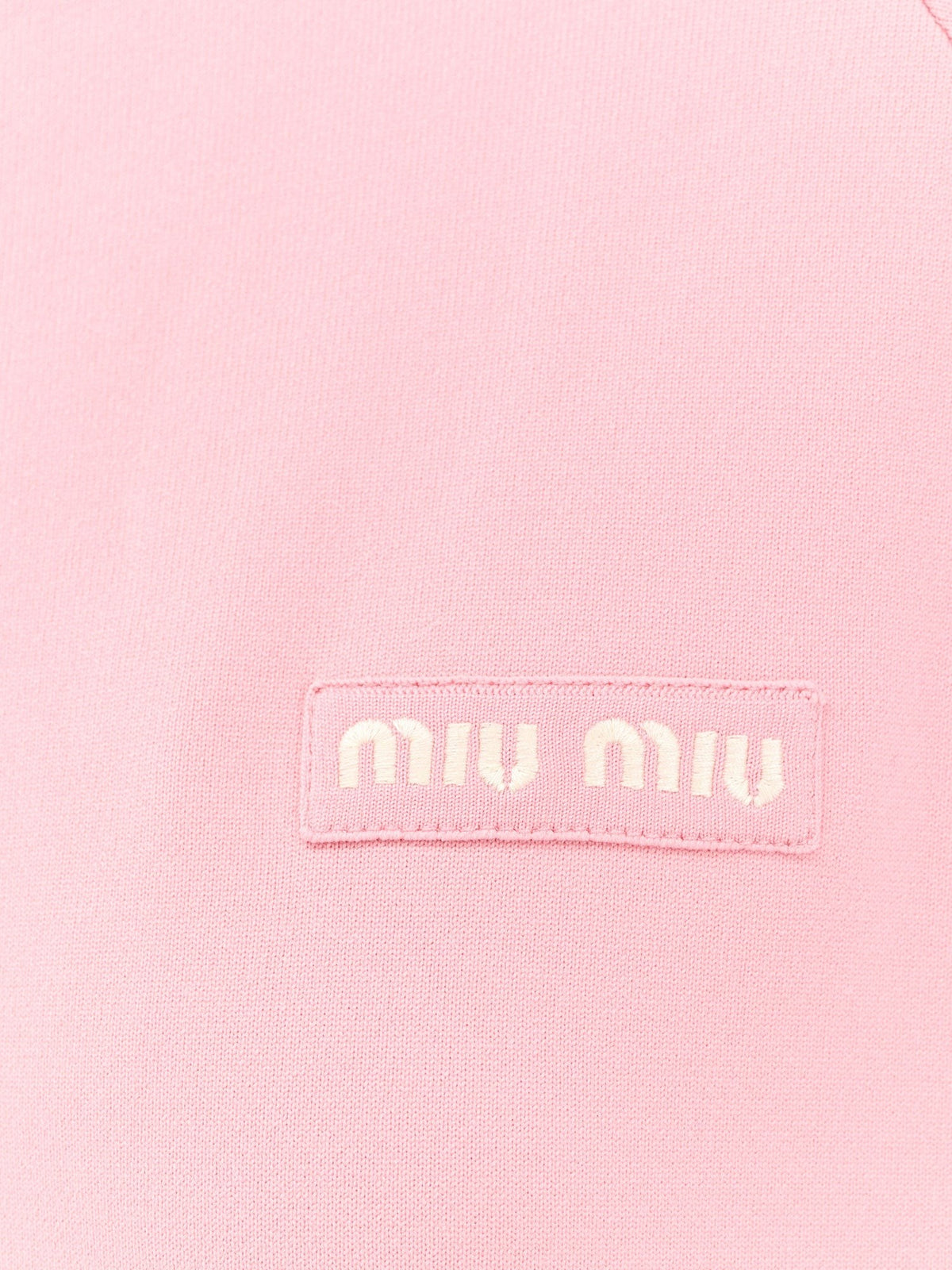 Miu Miu Women's Silk Blend Cardigan White, view 3