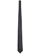 BOSS Men's Silk Blend Tie Blue, view 2