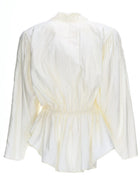 Chloé Women's Silk Blend Top White, view 2