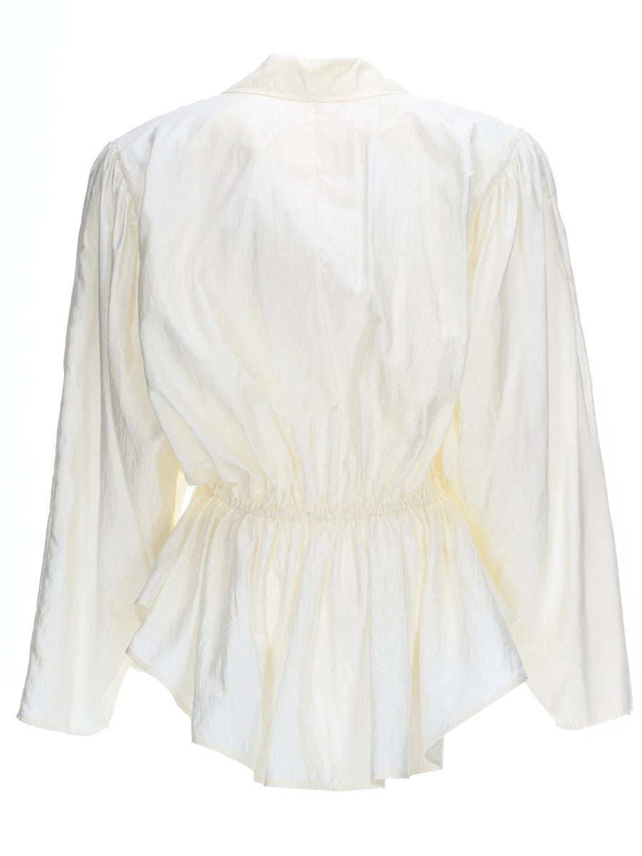 Chloé Women's Silk Blend Top White