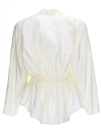 Chloé Women's Silk Blend Top White