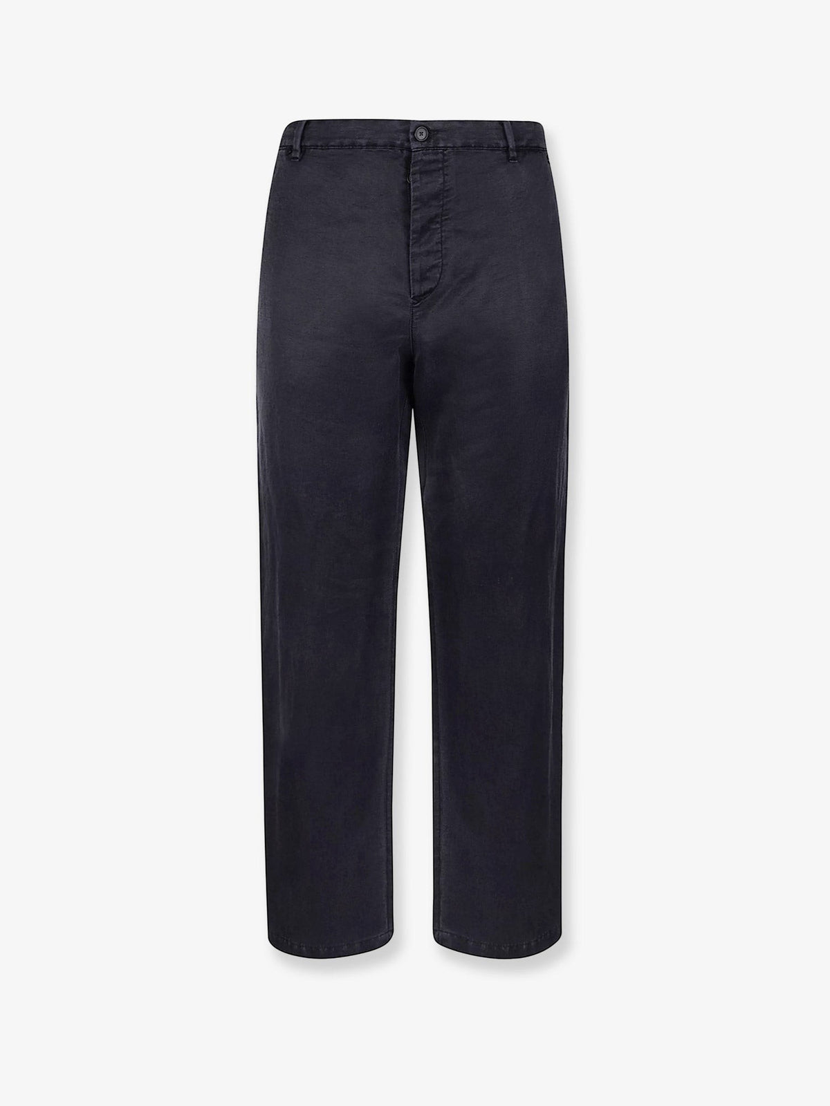 Massimo Osti Men's Silk Blend Trousers TOTAL ECLIPSE
