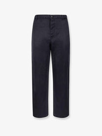 Massimo Osti Men's Silk Blend Trousers TOTAL ECLIPSE