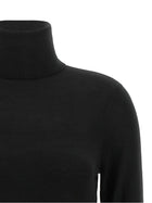 Lauren Ralph Lauren Silk Blend Turtleneck Sweater Black