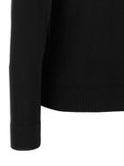 Lauren Ralph Lauren Silk Blend Turtleneck Sweater Black