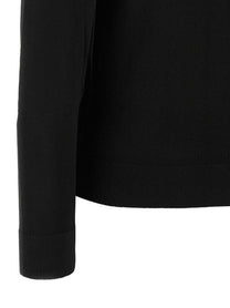 Lauren Ralph Lauren Silk Blend Turtleneck Sweater Black