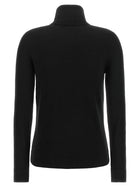 Lauren Ralph Lauren Silk Blend Turtleneck Sweater Black