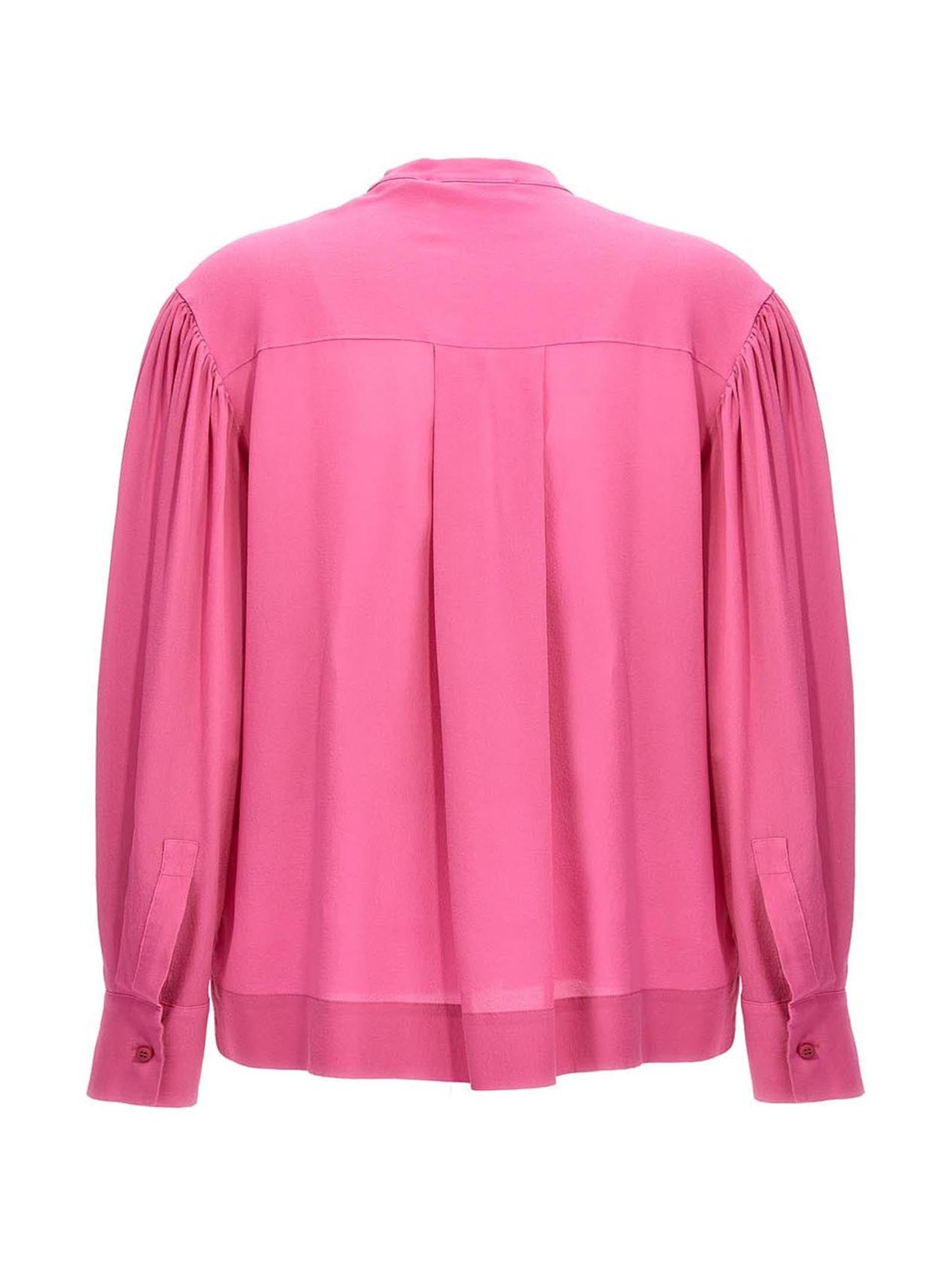 Nude Lucy Silk Bloshirt Blue