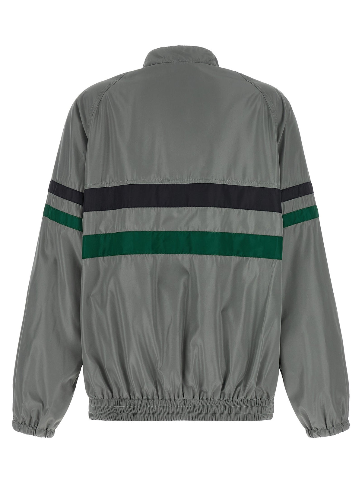Miu Miu Silk Blouson Tec Grey, view 2