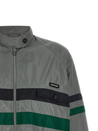 Miu Miu Silk Blouson Tec Grey, view 3