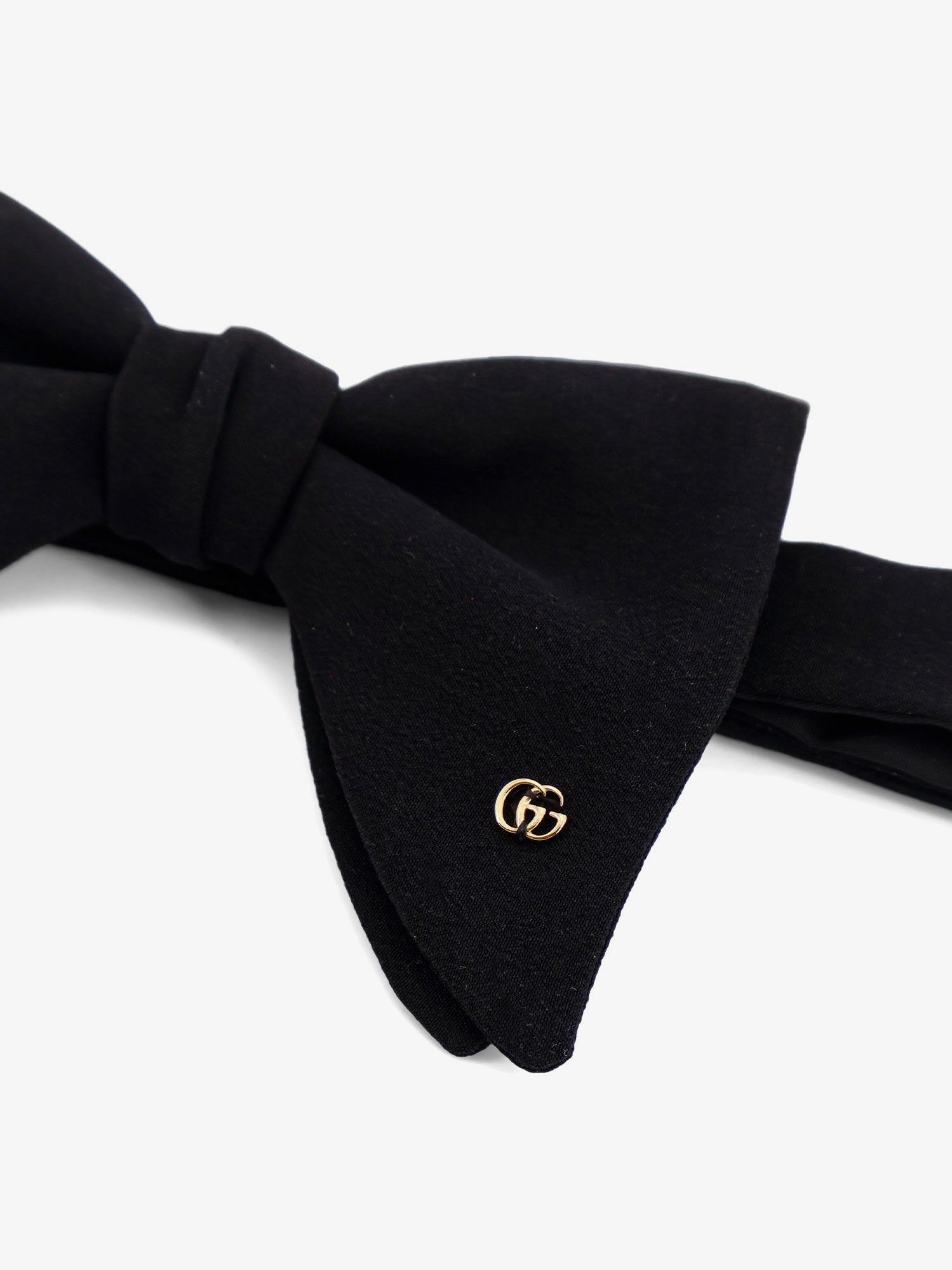 Gucci Men's Silk Bow Tie Black