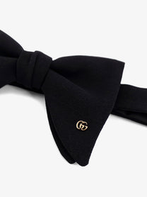 Gucci Men's Silk Bow Tie Black