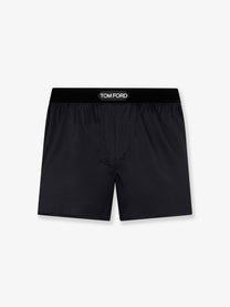 Tom Ford Men's Silk Boxer Black