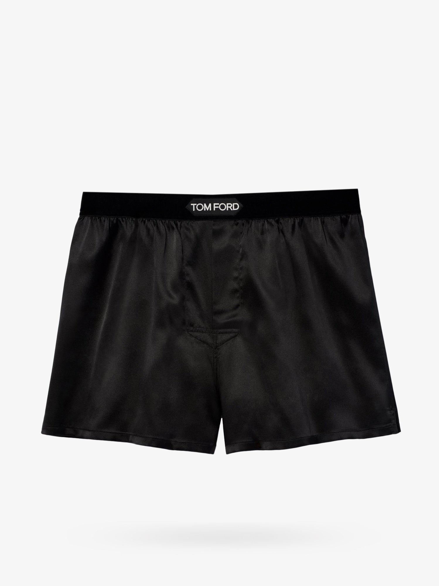 Tom Ford Men's Silk Boxer Brown