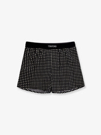 Tom Ford Men's Silk Boxer Black
