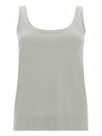 Max Mara Women's Silk Camisole Green