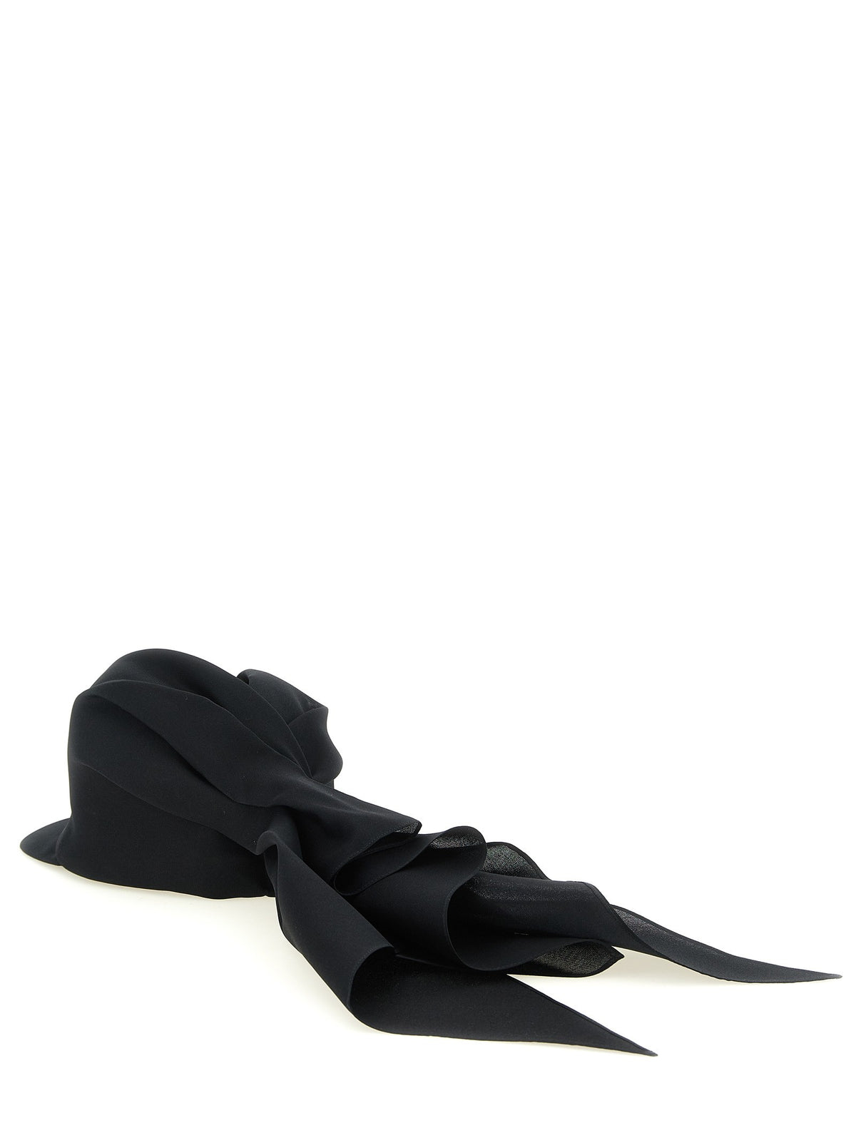 Balenciaga Silk Cap Black