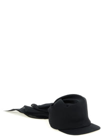 Balenciaga Silk Cap Black