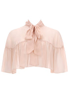 Max Mara Women's Silk Cape Blue