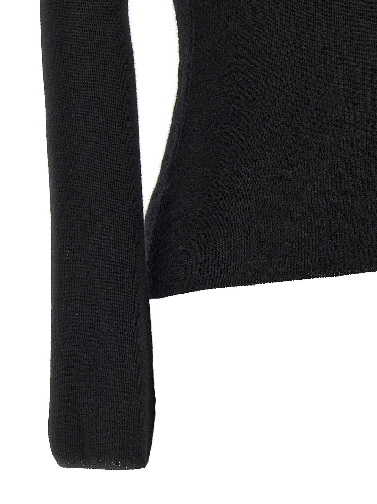 Tom Ford Silk Cashmere Turtleneck Sweater Black, view 4