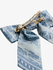 Dior Women's Silk Clip Hair Blue