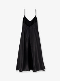 Alberta Ferretti Women's Silk Dress Black