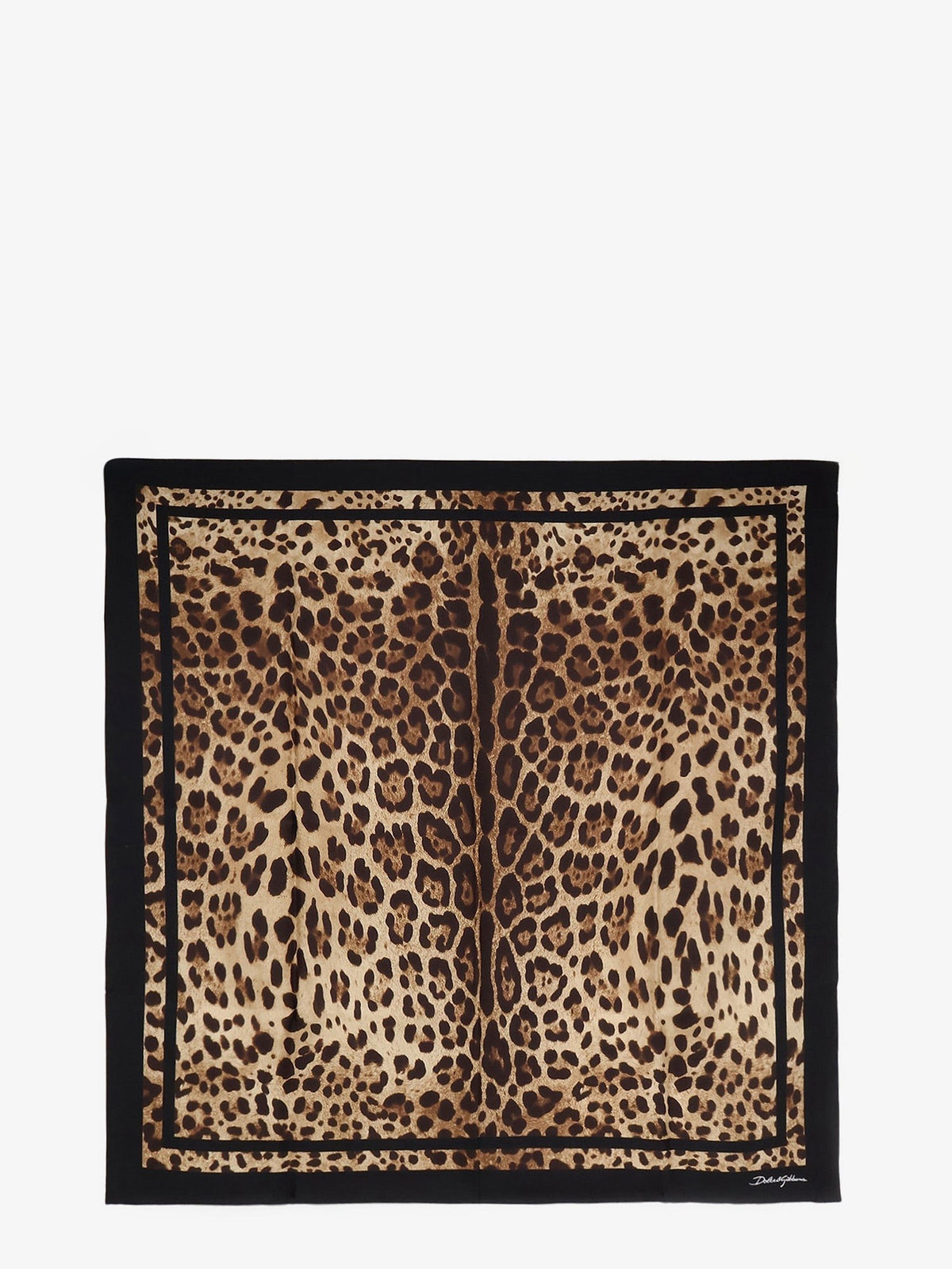 Dolce &amp; Gabbana Women's Silk Scarf Black