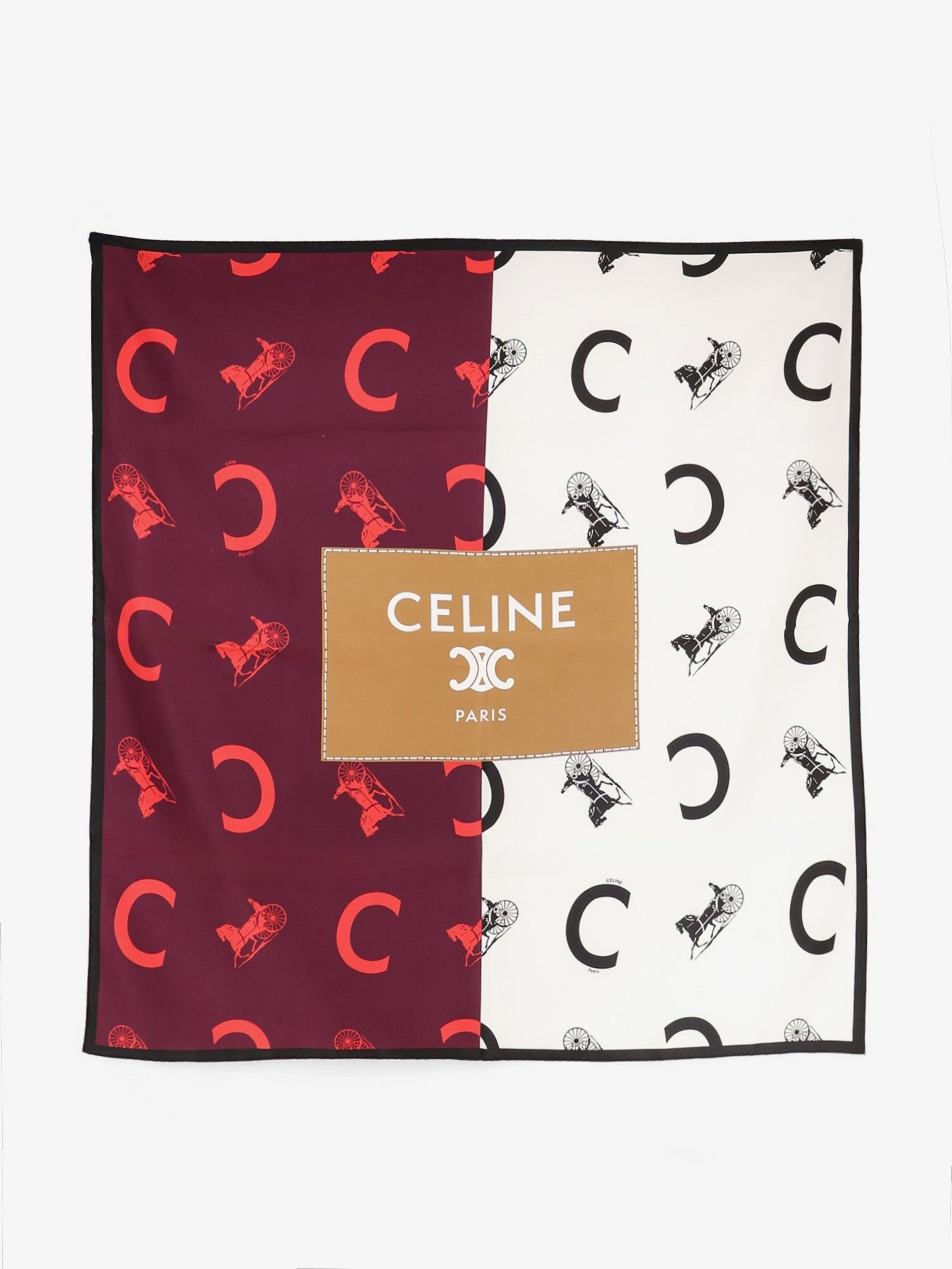 Celine Women's Silk Foulard White