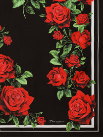 Dolce &amp; Gabbana Women's Silk Foulard Black