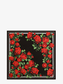 Dolce &amp; Gabbana Women's Silk Foulard Black
