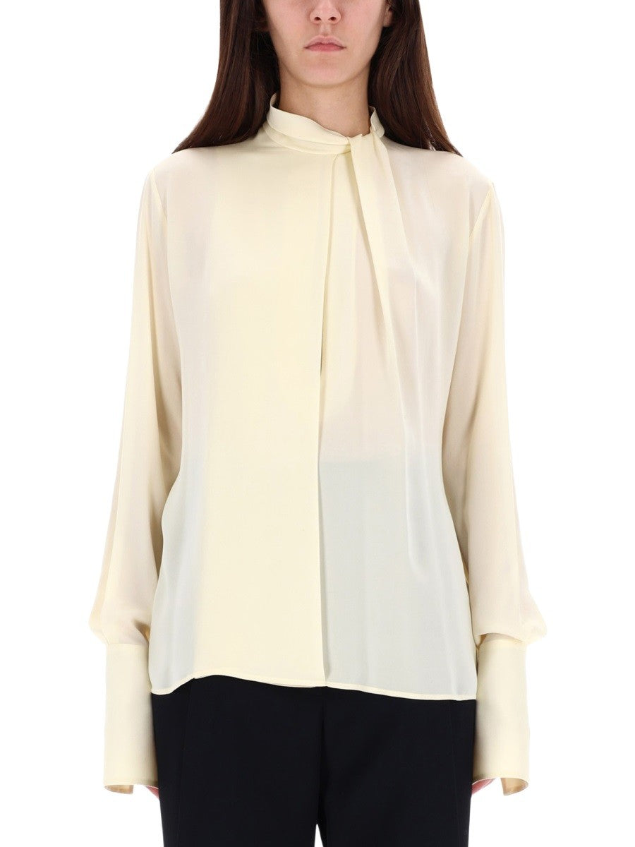 Tom Ford Women's Silk Georgette Blouse White