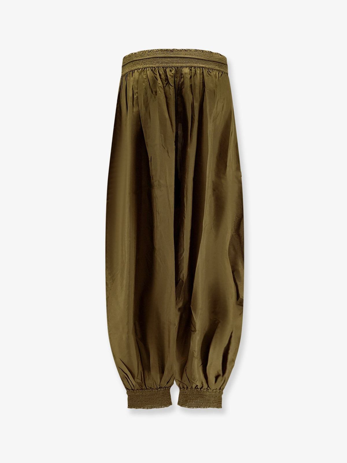 Zimmermann Women's Silk Harem Pants Green