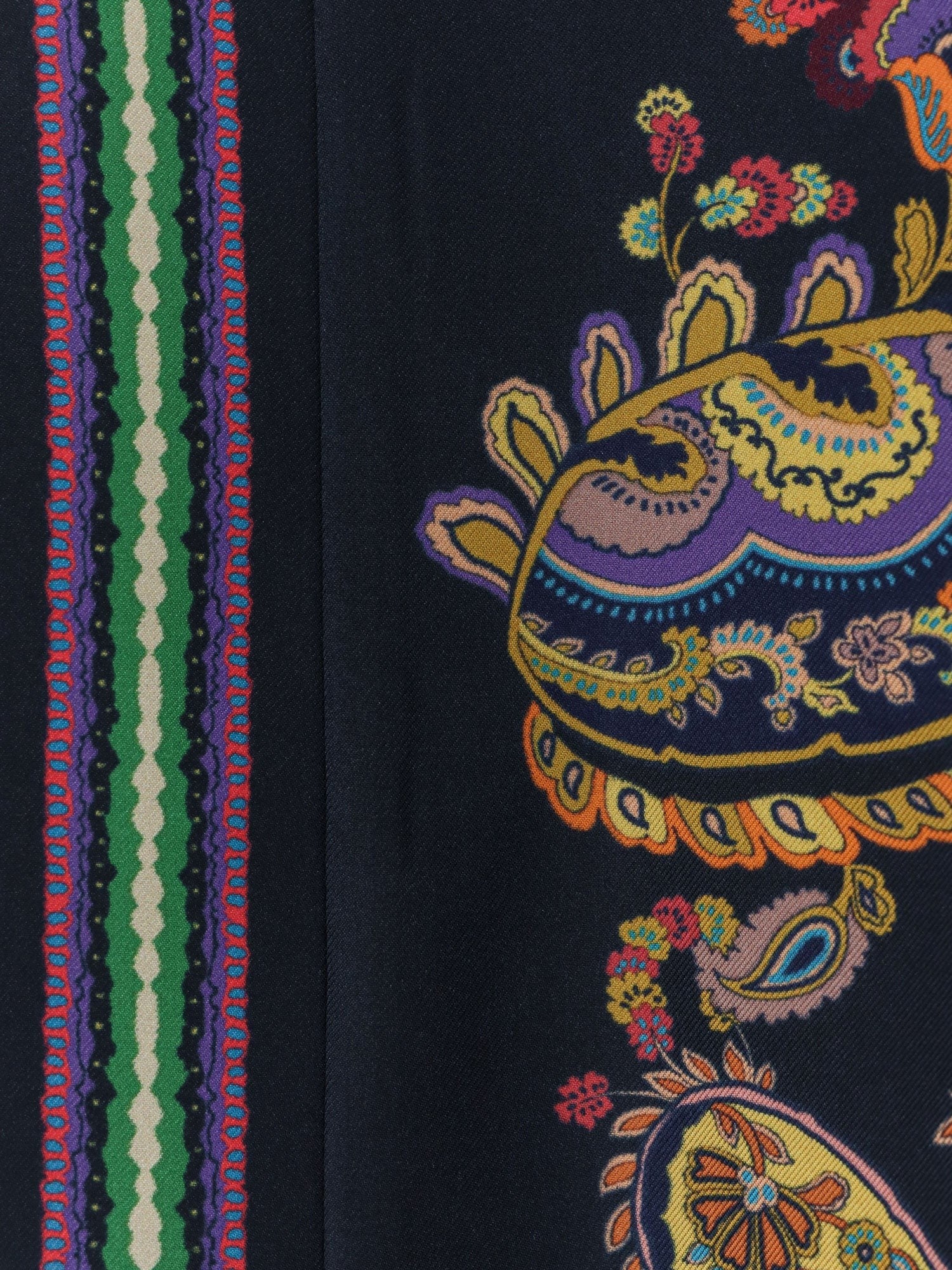 Etro Women's Silk Kimono Shirt Gold