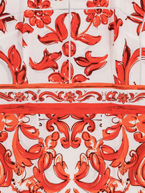 Dolce &amp; Gabbana Women's Maiolica Dress Orange