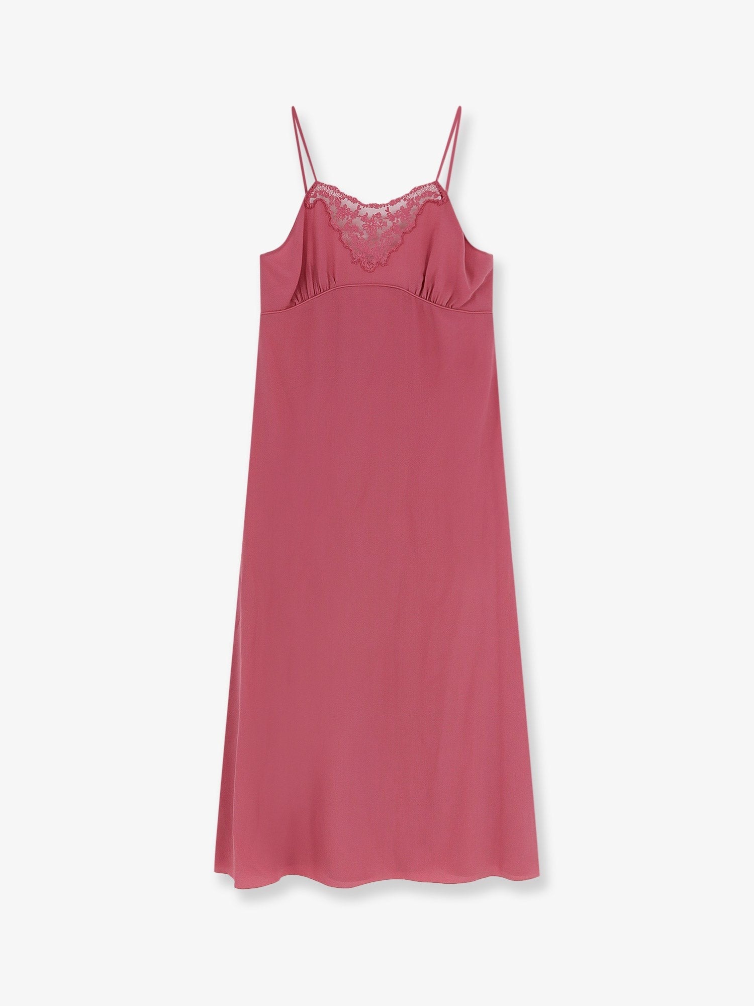 Chloé Women's Silk Long Slipdress Mauvewood