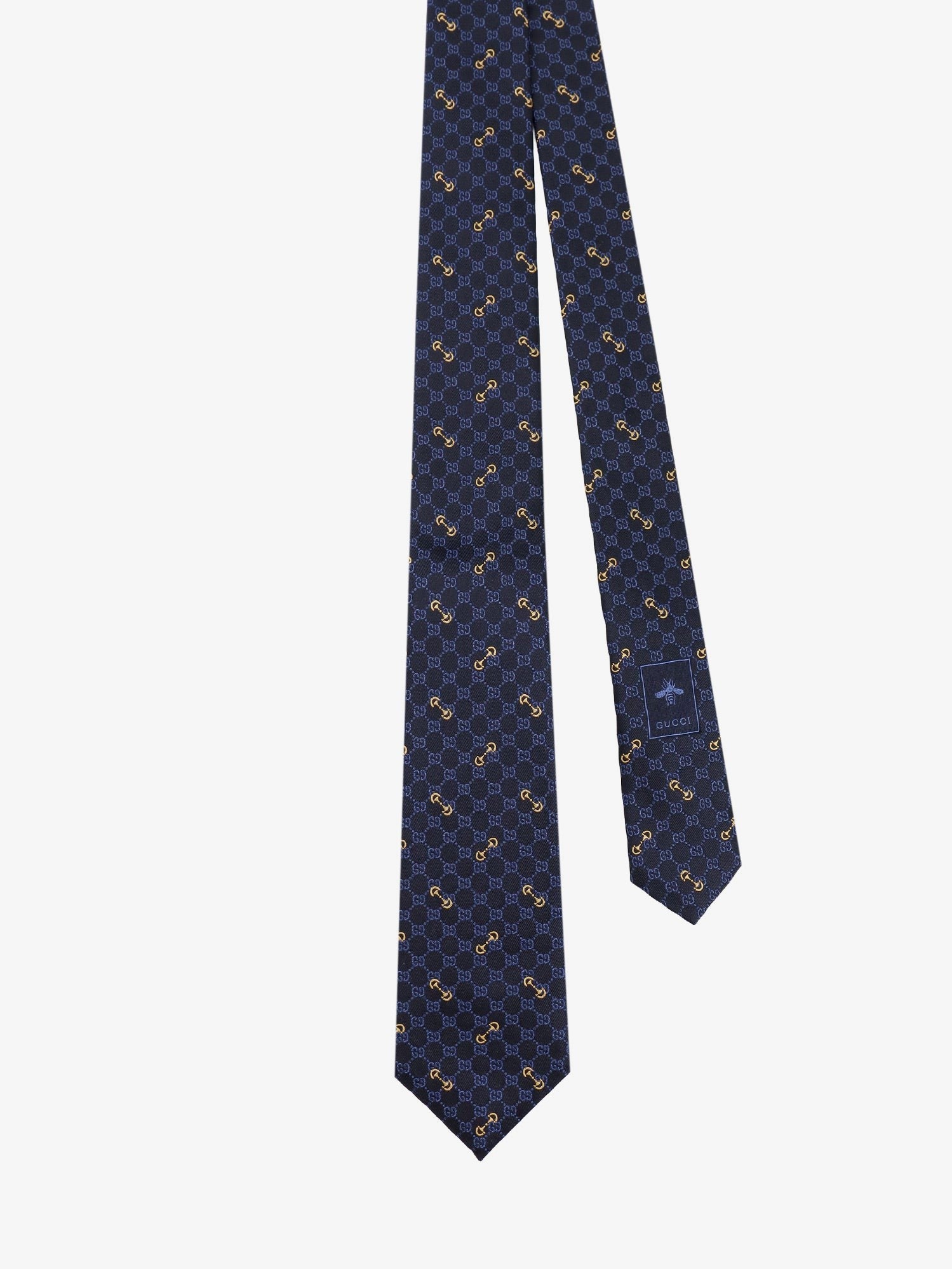Gucci Men's Silk Morset Tie Black