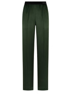 Tom Ford Women's Silk Pajama Pants Green