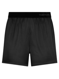 Tom Ford Women's Silk Pajama Shorts Black