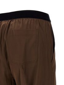 Tom Ford Silk Pants Brown