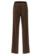 Tom Ford Silk Pants Brown, view 2