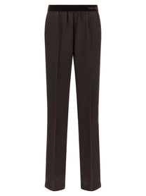 Tom Ford Silk Pants Brown