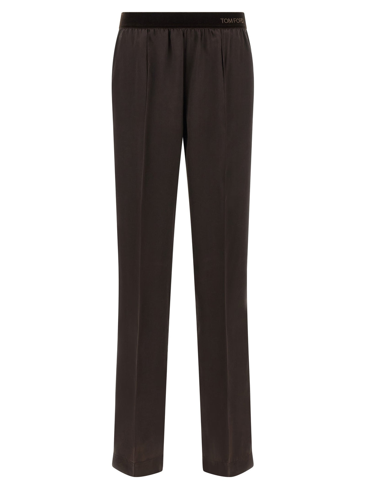 Tom Ford Silk Pants Brown
