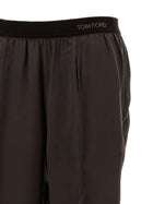 Tom Ford Silk Pants Brown, view 3