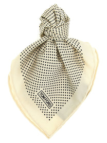 Tom Ford Silk Pocket Clutch Bag White