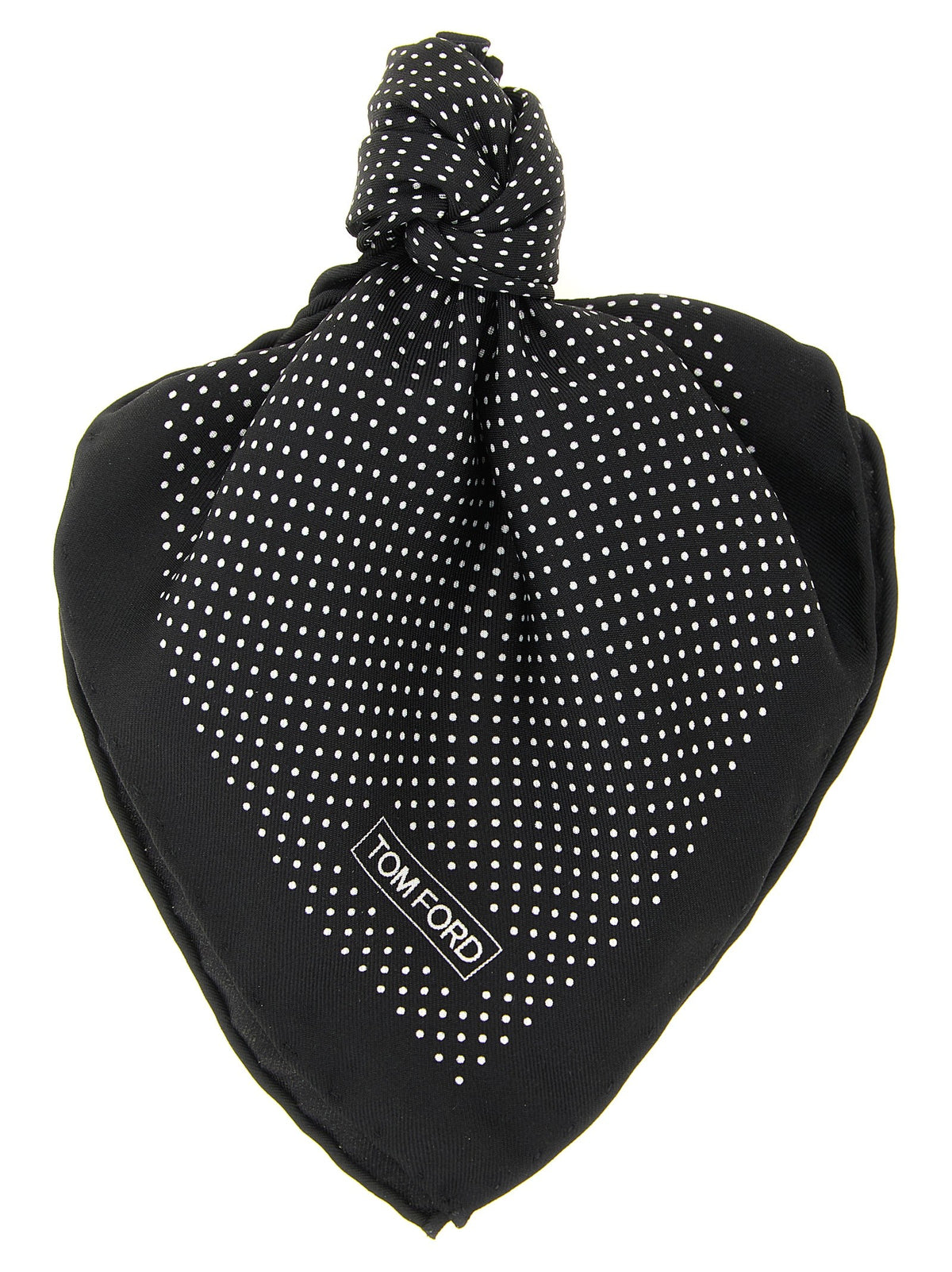 Tom Ford Silk Pocket Clutch Bag Black